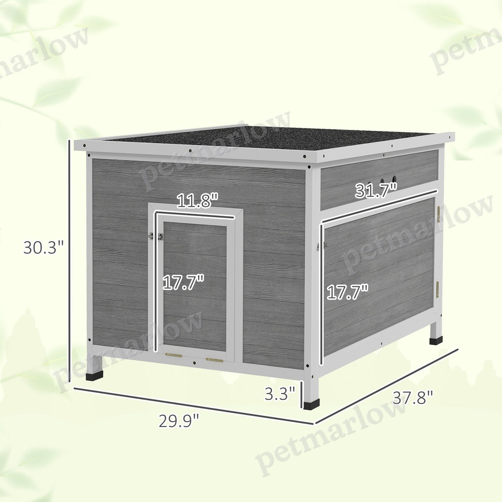 Wooden Duck Coop with Openable Roof and Removable Floor – view 4