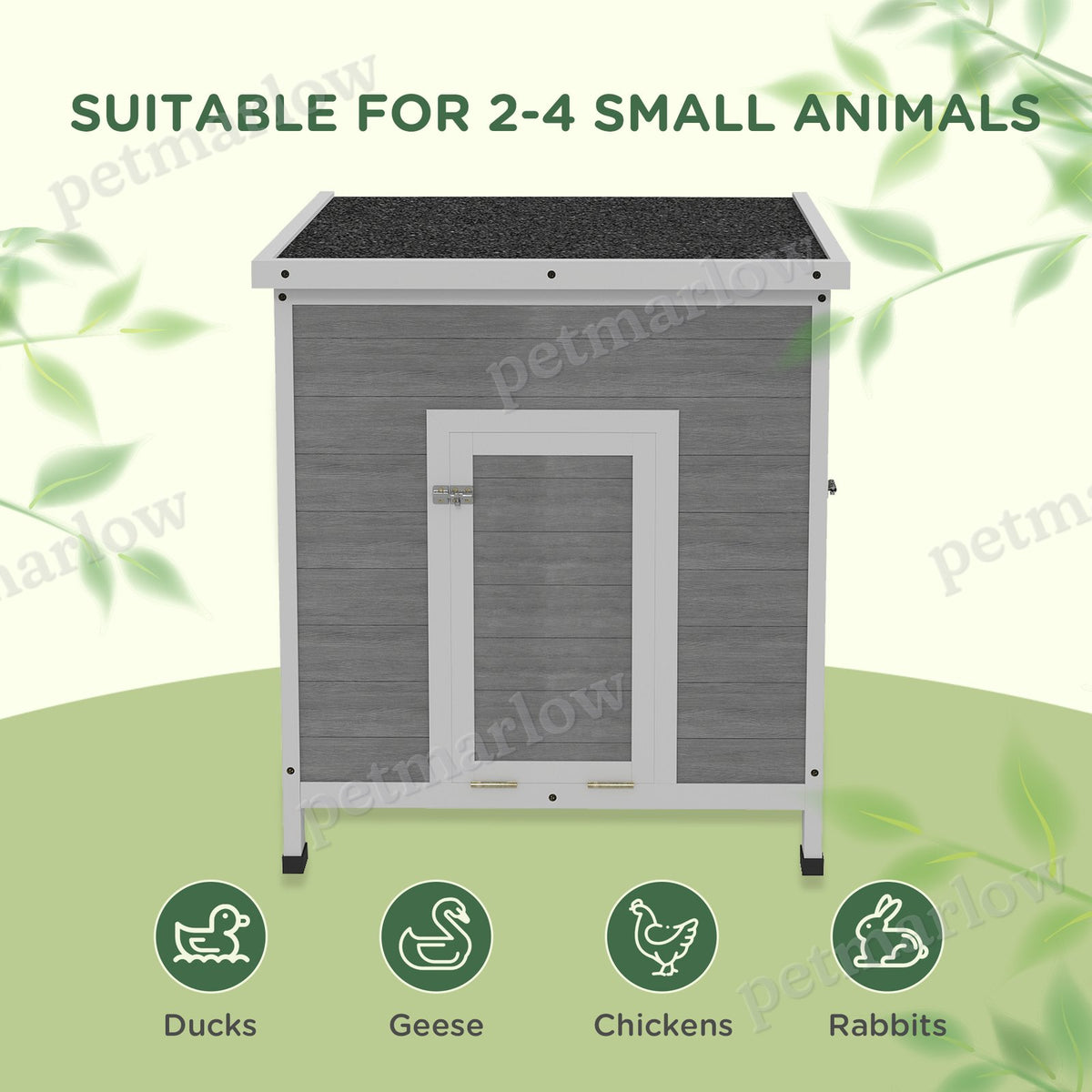 Wooden Duck Coop with Openable Roof and Removable Floor – view 6
