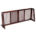 Wooden Pet Gate with Expandable Design for Dogs and Cats – view 2