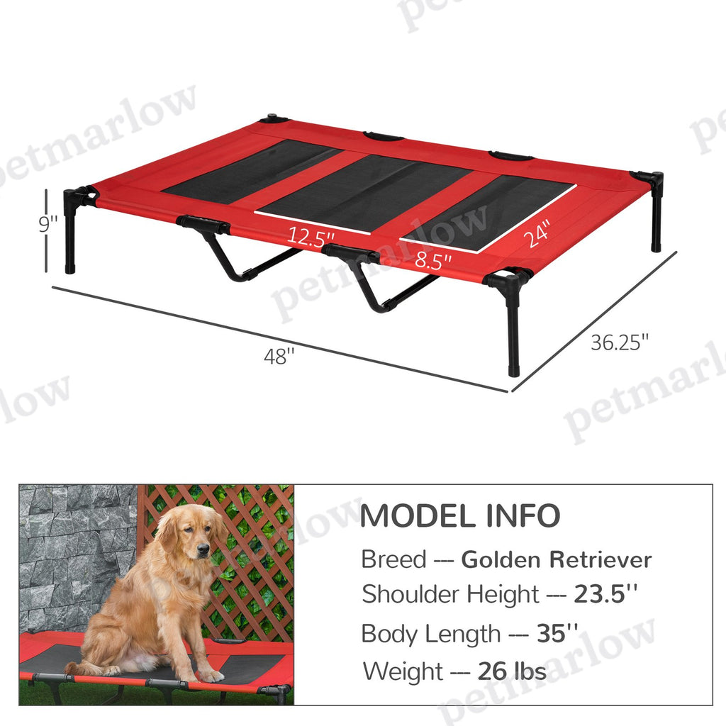 XL Elevated Dog Bed with Carry Bag – view 6